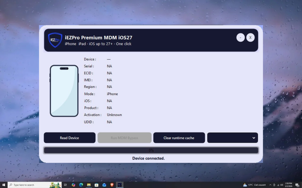 iEZActivator Premium MDM iPhone iPad - iOS27 [Windows Tool]